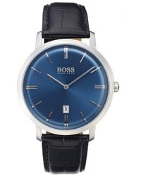 BOSS Tradition Leather Strap Watch 40mm