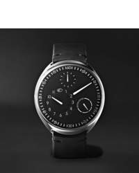 Ressence Type 1 Slim Mechanical 42mm Titanium And Leather Watch