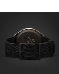 Ressence Type 2a Mechanical 45mm Titanium And Leather Watch With Smart Crown Technology