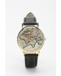 Urban Outfitters Around The World Leather Watch