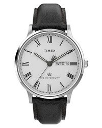 Timex Waterbury Classic Leather Watch