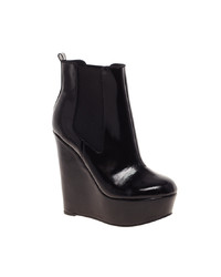 Asos Attend Chelsea Wedge Ankle Boots
