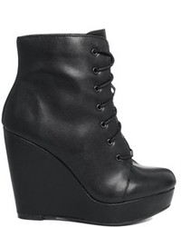 Call it SPRING Washington Wedge Ankle Boots 96 Black