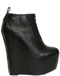 Jeffrey Campbell 160mm 99two Leather Wedge Ankle Boots