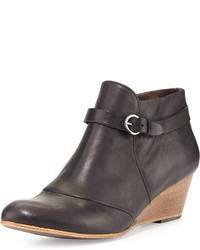 Coclico Karoly Wedge Ankle Boot Black