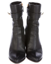 Givenchy Leather Wedge Ankle Boots