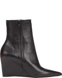 Balenciaga Point Toe Wedge Ankle Boots