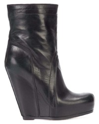 Rick Owens Pull On Wedge Boots