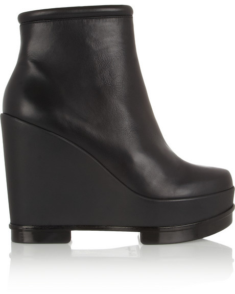 robert clergerie wedge boots