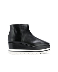 Pollini Wedge Ankle Boots