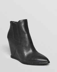 Kenneth Cole Wedge Booties Sloane Gored Ankle