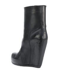 Rick Owens Wedge Boots