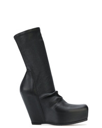 Rick Owens Wedge Boots