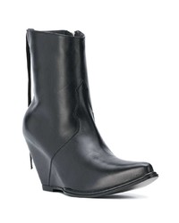 Unravel Project Wedged Pointed Toe Boots