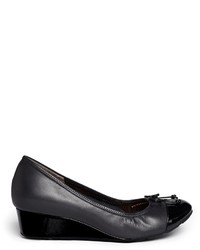 Cole Haan Air Tali Leather Wedge Pumps