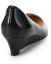 Cole Haan Bradshaw Patent Leather Wedge Pumps