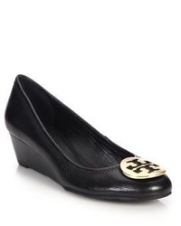 Tory Burch Sally Leather Wedge Pumps