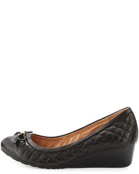Cole Haan Tali Grand Quilted Wedge Pump Black