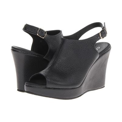 Cordani Wellesley Wedge Shoes Black Leather, $225 | Zappos | Lookastic