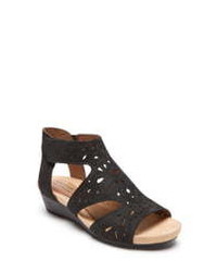 Rockport Cobb Hill Hollywood Wedge Heel Cage Sandal