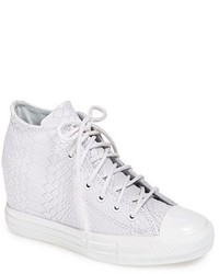 Converse Chuck Taylor All Star Embossed Reptile Wedge Sneaker