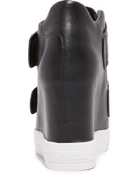 DKNY Grayson Wedge Sneakers