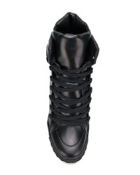 Casadei Hi Top Lace Up Sneakers