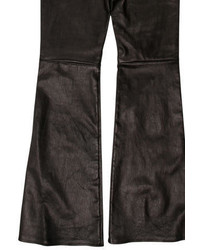 Jitrois Flared Leather Pants
