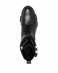 Givenchy 4g Logo Buckle Combat Boots