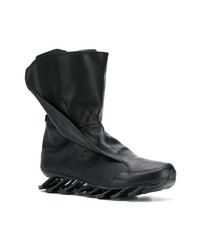 Adidas By Rick Owens Abstract Sole Boots