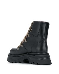 Off-White Arrow Patch Hiking Boots