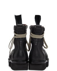 Rick Owens Black Army Megatooth Boot