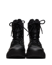 Rombaut Black Boccaccio Ii Mid Lace Up Boots