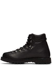 Diemme Black Leather Roccia Vet Boots