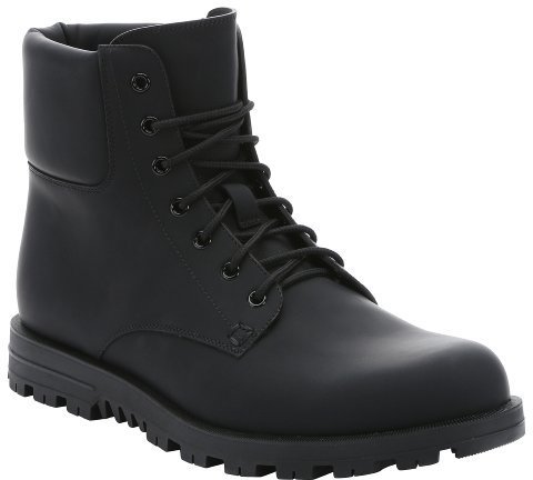 matte black boots