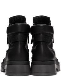 Giuseppe Zanotti Black Noble Lace Up Boots
