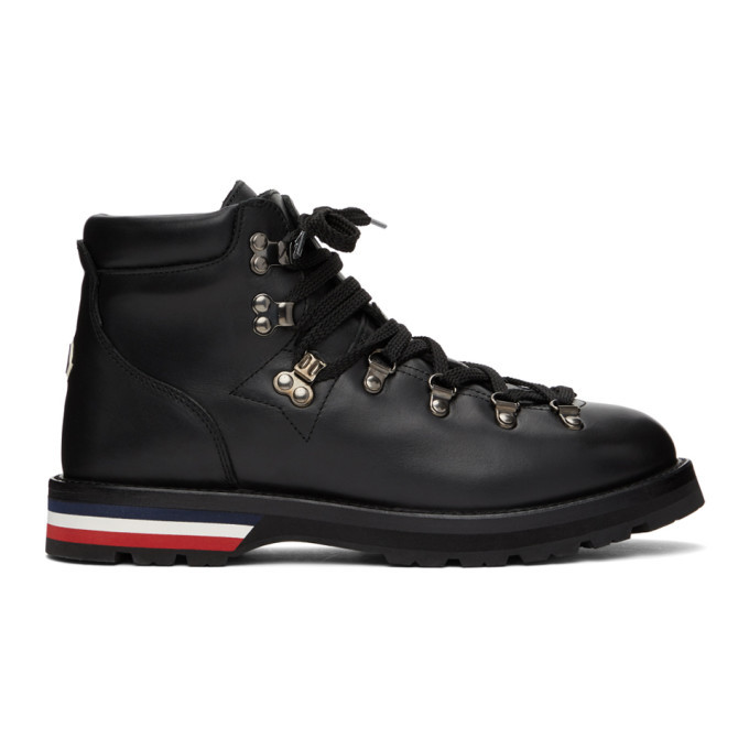 Moncler Black Peak Boots, $755 | SSENSE | Lookastic
