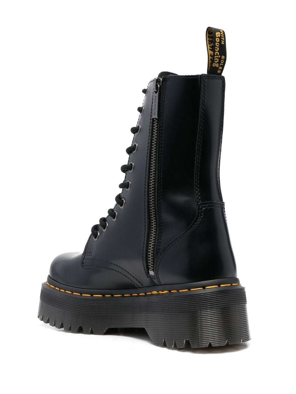 Dr. Martens Chunky Lace Up Boots, $152 | farfetch.com | Lookastic