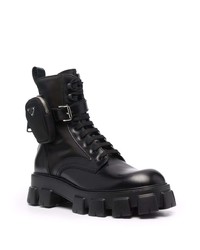 Prada Chunky Sole Ankle Boots