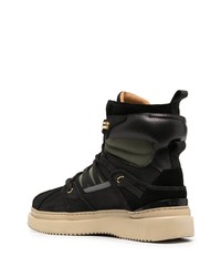 Buscemi Duck Lace Up Boots