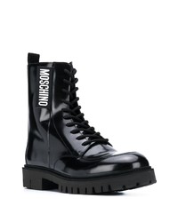 Moschino Lace Up Ankle Boots