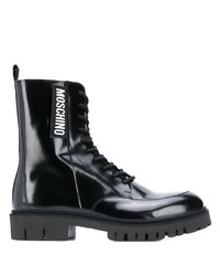 Moschino Lace Up Ankle Boots