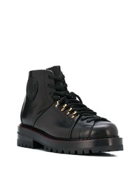 Versace Lace Up Boots