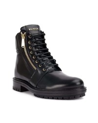 Balmain Lace Up Boots Ankle Boots