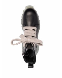 Rick Owens Lace Up Chunky Leather Boots