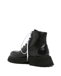 Marsèll Leather Lace Up Boots