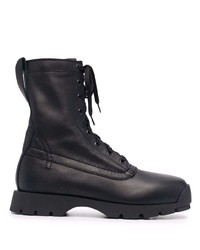 Jil Sander Leather Lace Up Boots