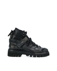 DSQUARED2 Logo Strap Double Laced Boots