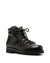 Scarosso Padded Ankle Lace Up Boots