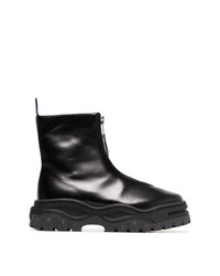 Eytys Raven Zip Up Leather Boots